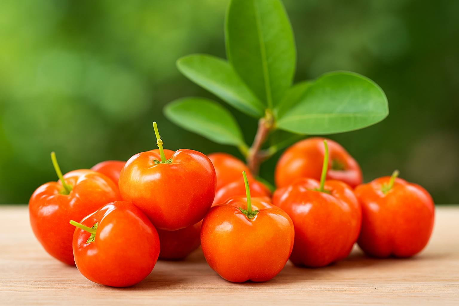 acerola rica em vitamina C para pele