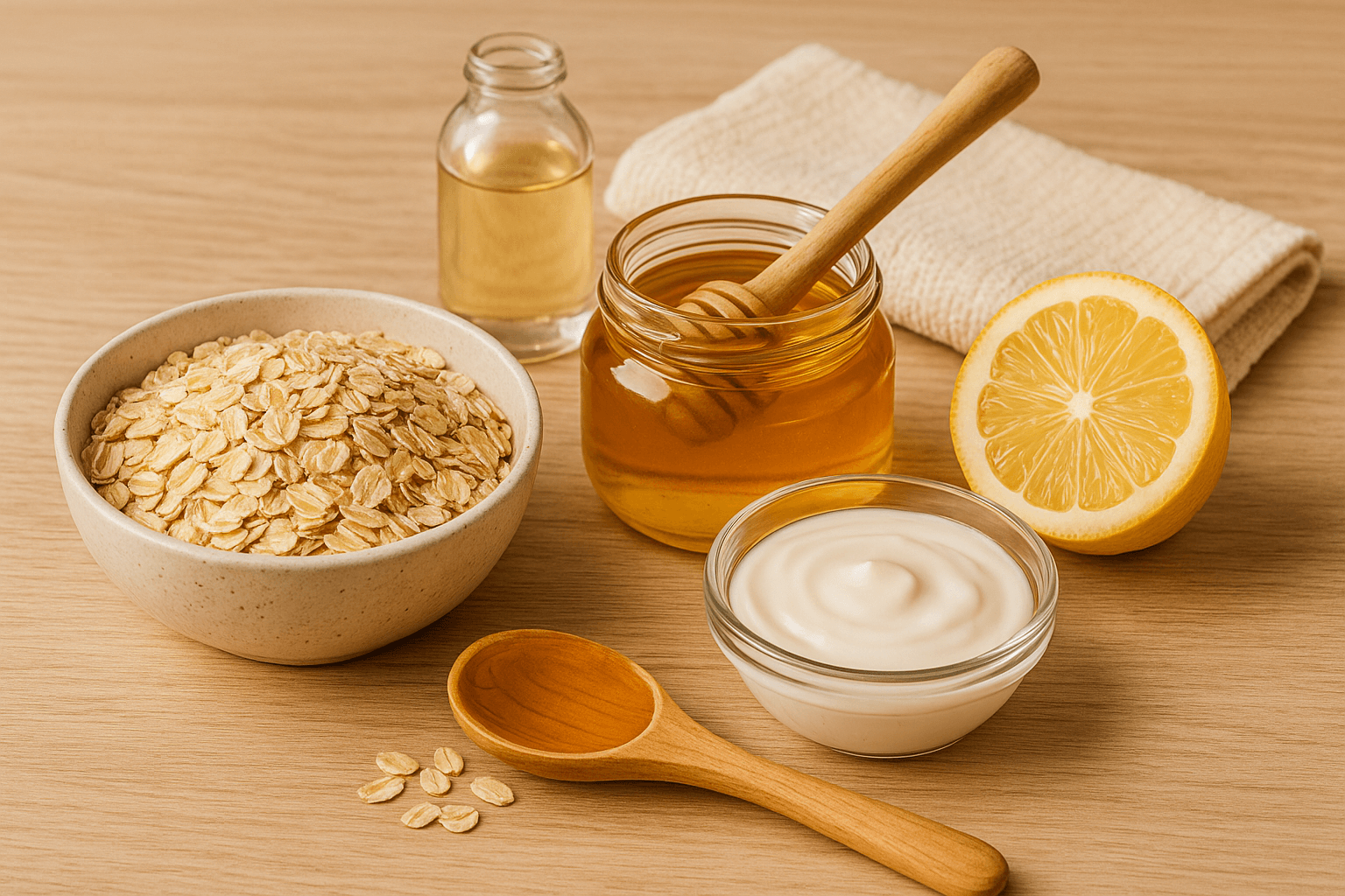 como fazer esfoliante caseiro com aveia e mel